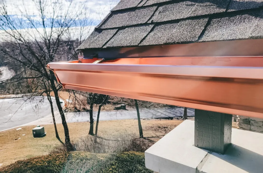 Copper Gutters