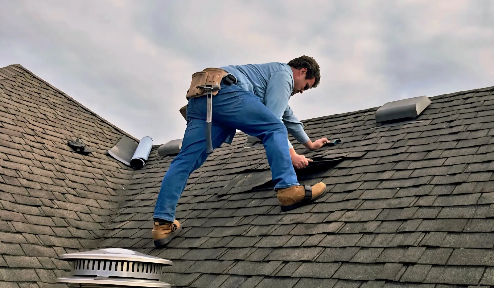 Roofing project by Gehlen Construction